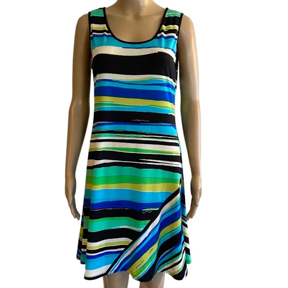 Sam and Jess striped summer dress Sz. M